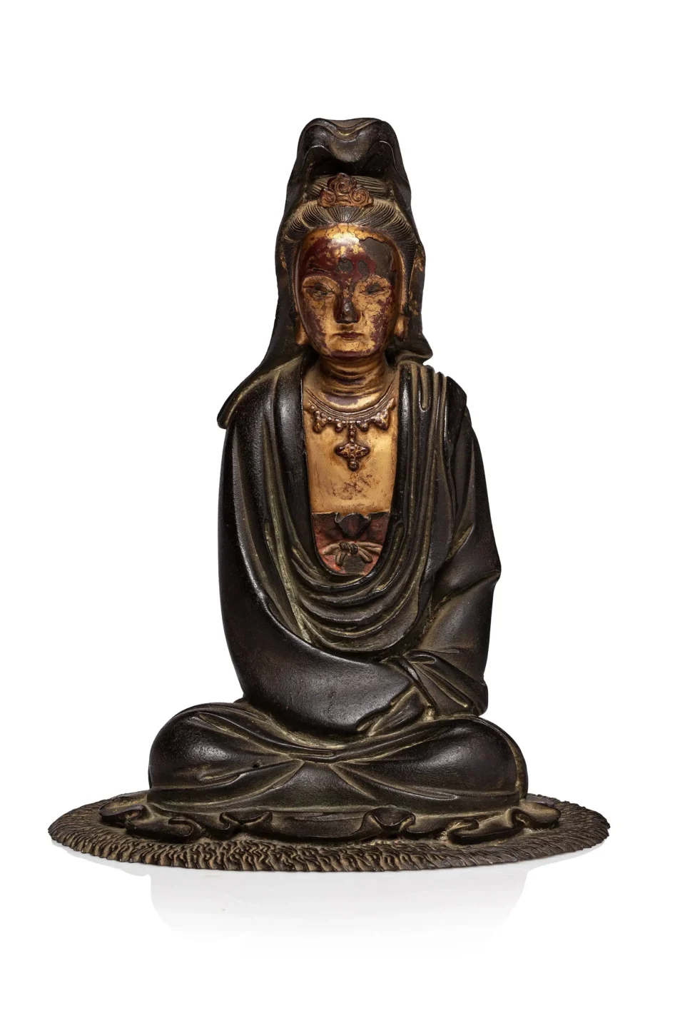 Rare figure de guanyin en bronze - CHINE - Dynastie Song (XIIe siècle)