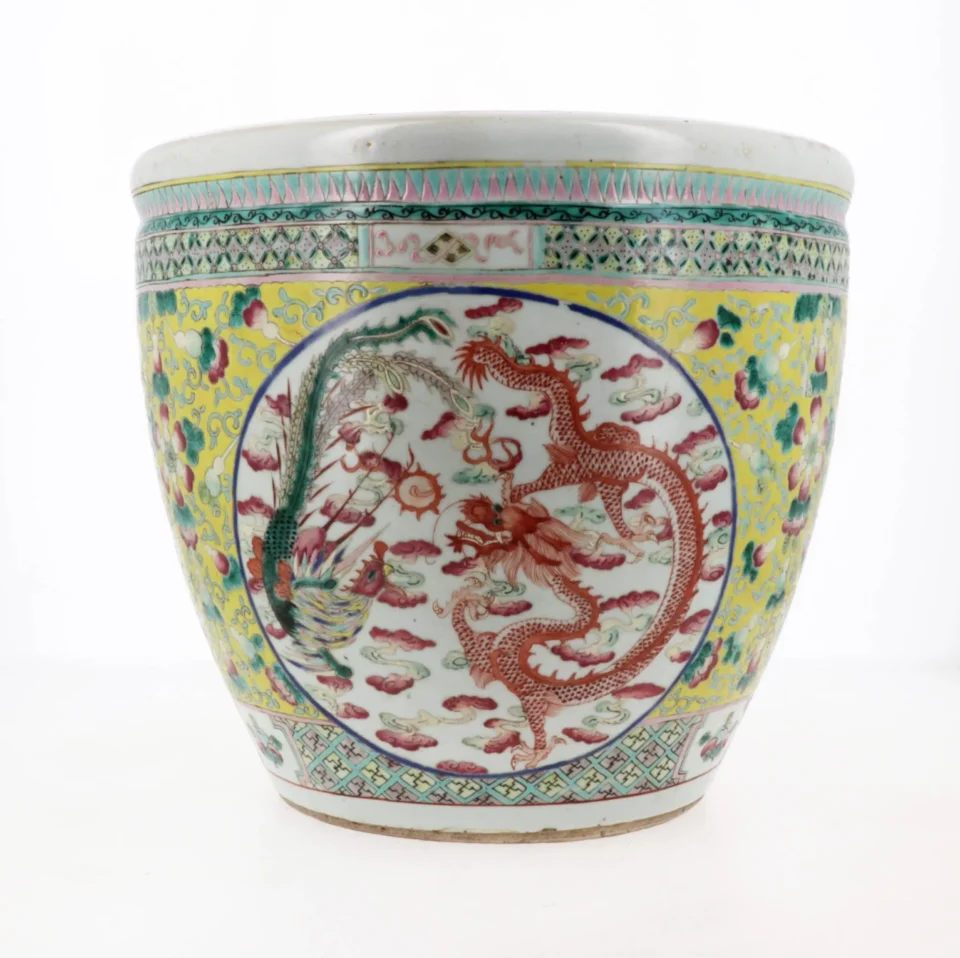 Vasque en porcelaine - CHINE - XIXe siècle