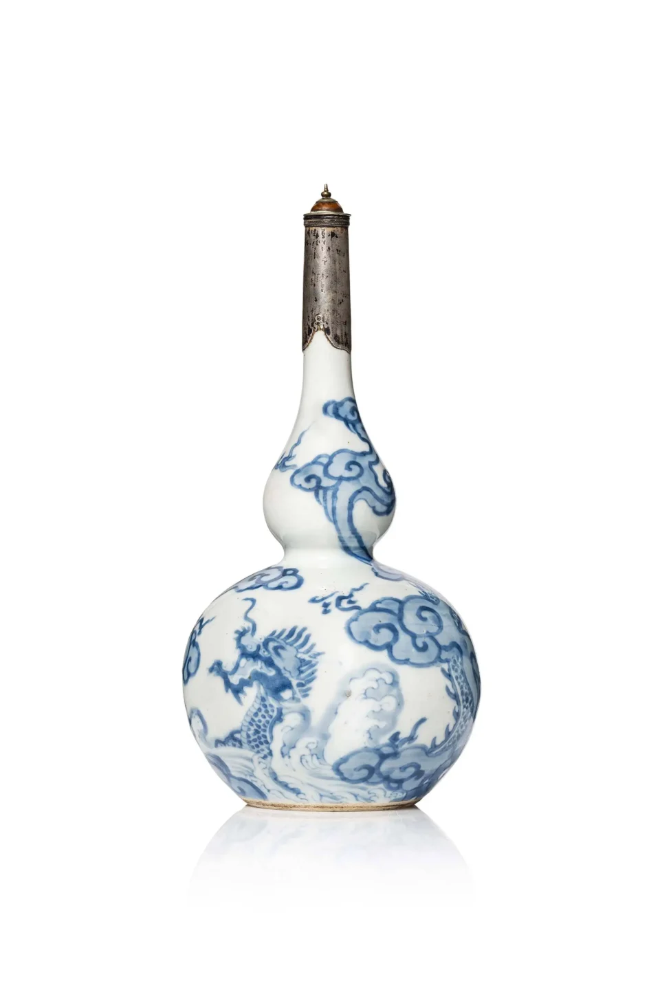 Porcelain double gourd vase - VIETNAM - 18th century