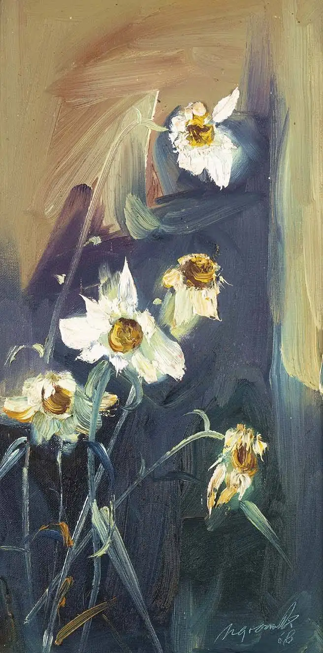 Bouquet de fleurs, 1968 - VIETNAM - XXe siècle